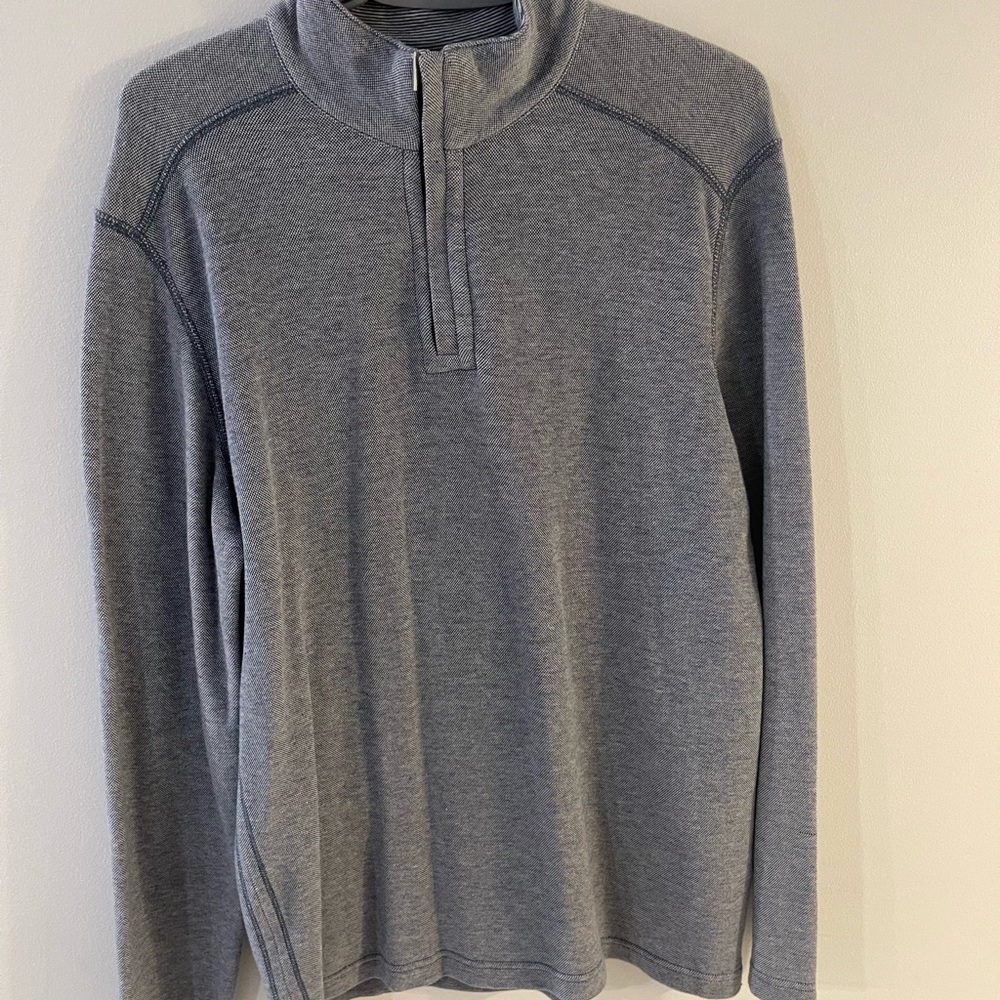 Mens quarter zip sweater Size Medium